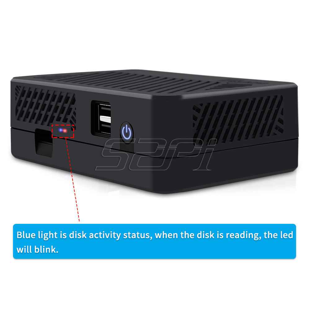 52Pi DeskPi Lite NAS Case with - Deskpi Super6C recension och pris