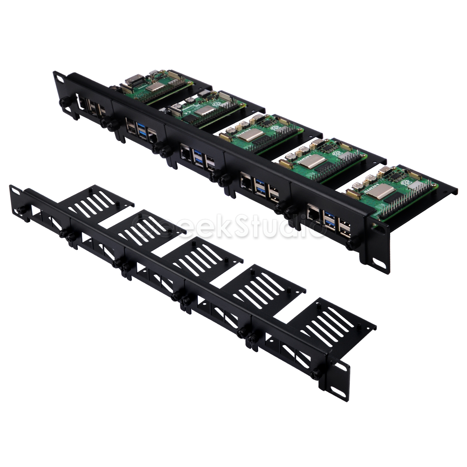 1U Rack Mount for Raspberry Pi - Deskpi Super6C recension och pris