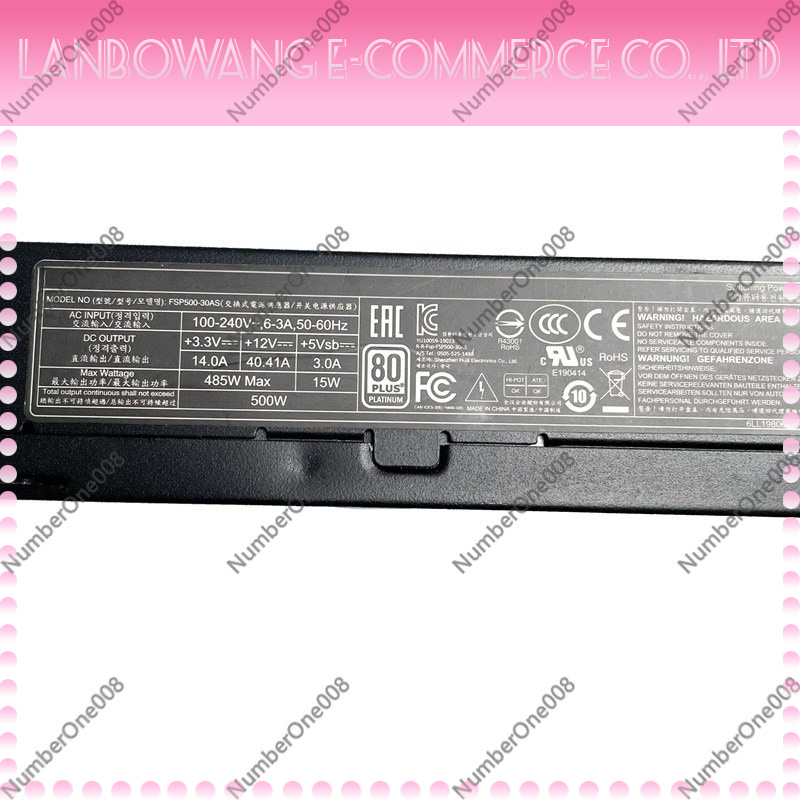 500W Flex ATX Power Supply 80  - Atx Power Supply 1U Flex 500W recension och pris